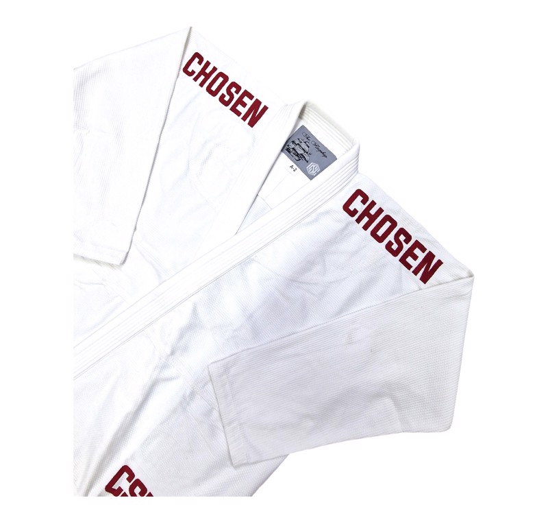 CHOSEN Flagship STOLI BJJ Gi - white/red